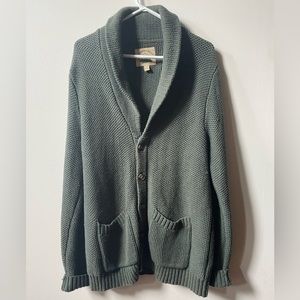 Green Cardigan